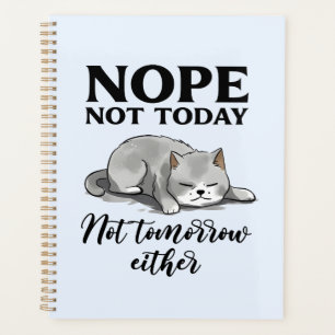 Agenda Cute Introvert Cat
