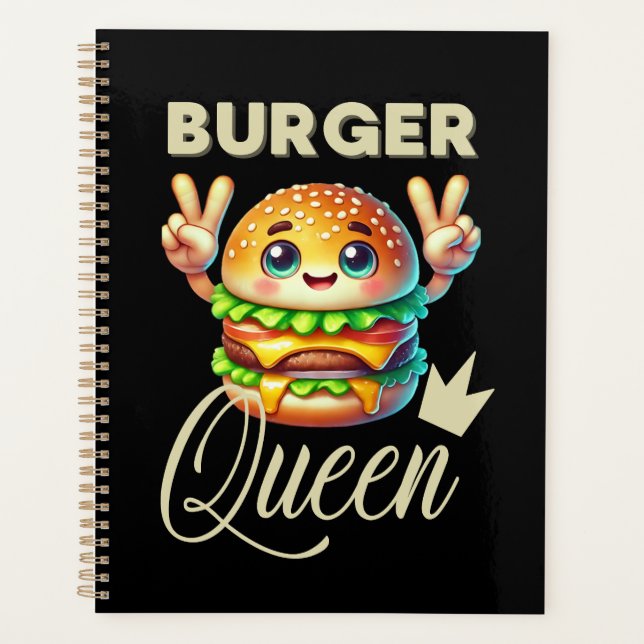 Agenda Cute Kawaii Hamburger (Anverso)