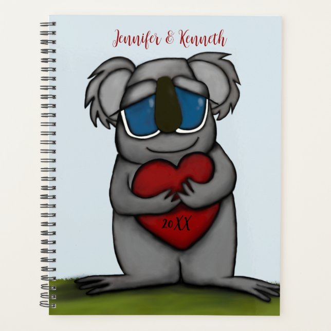 Agenda Cute Koala Bear (Anverso)