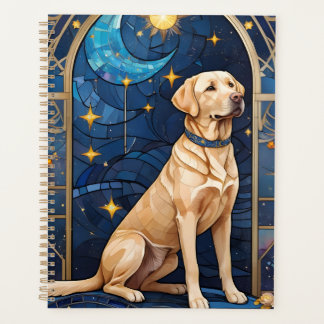Agenda Cute Labrador Recuperador Cielo Manchado Moon