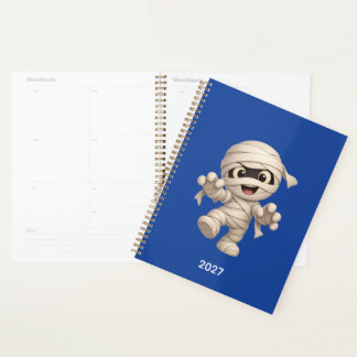 Agenda Cute Mummy Halloween Cartoon | Personalize