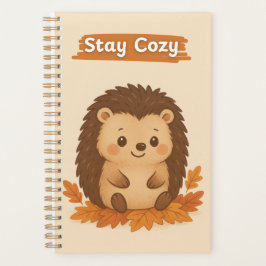 Agenda Cute Otoño Hedgehog