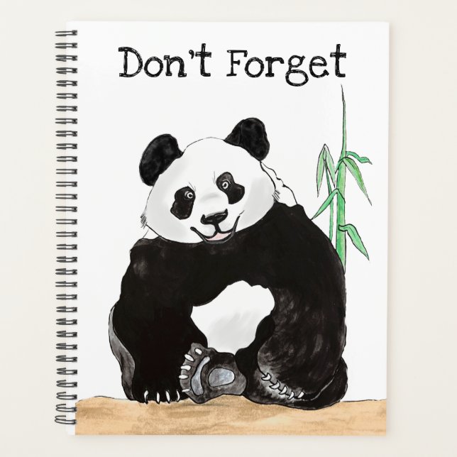Agenda Cute Panda (Anverso)