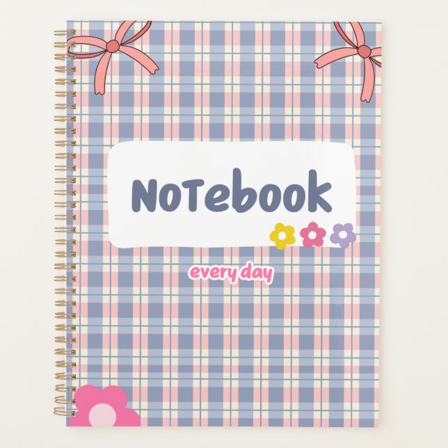Agenda Cute Pastel Diary Notebook | Soft Aesthetic Journa (Anverso)