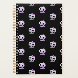 Agenda Cute Purple Skull Planner