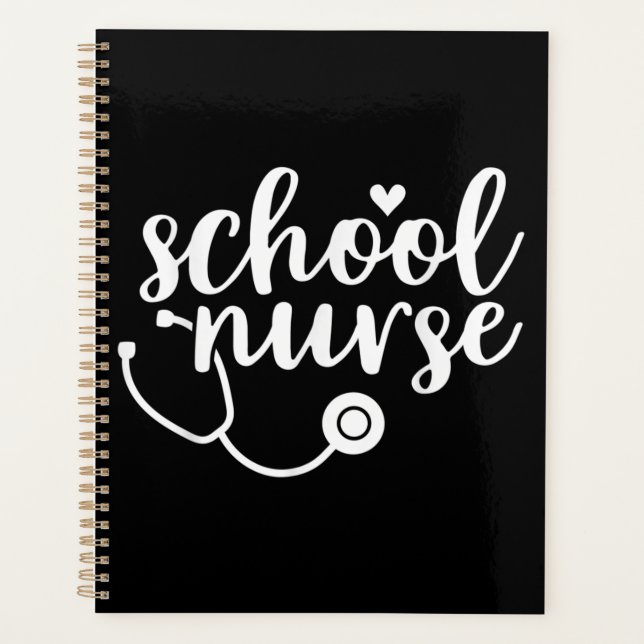 Agenda Cute School Nurse Appreciation (Anverso)