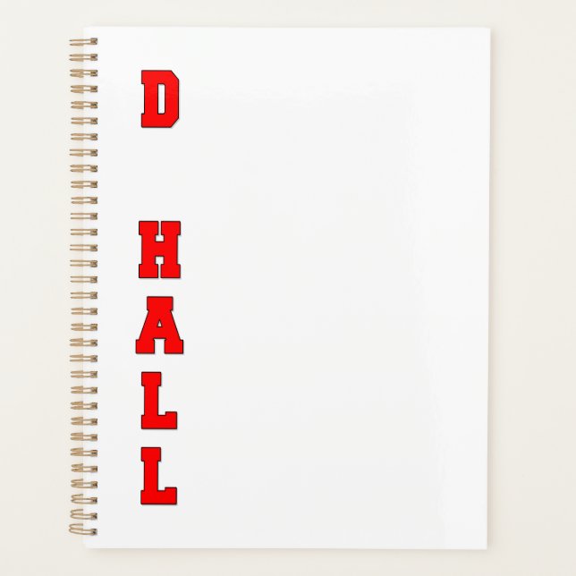 Agenda D Hall (Anverso)