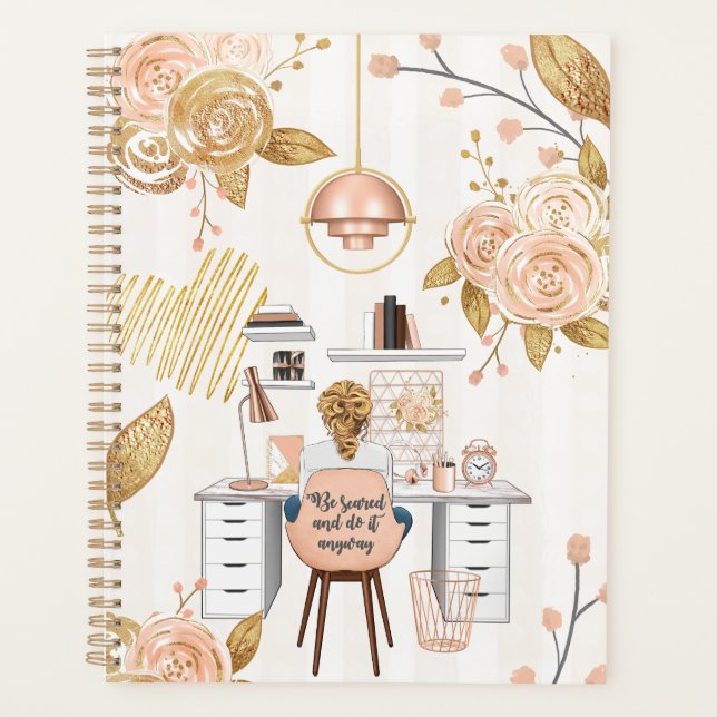 Agenda Da miedo y hazlo de todos modos (Anverso)