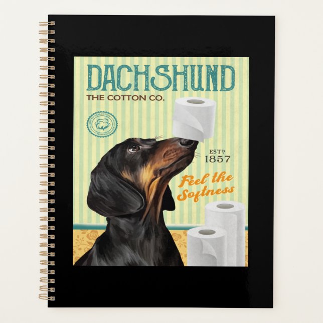 Agenda Dachshund Dog (Anverso)