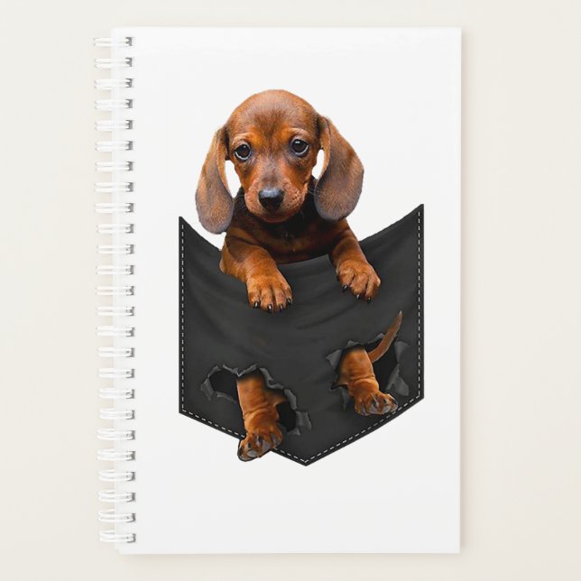 Agenda Dachshund In My Pocket Weiner Dog (Anverso)