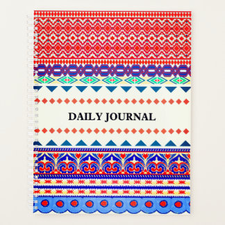 Agenda Daily Planner 2026 with pattern