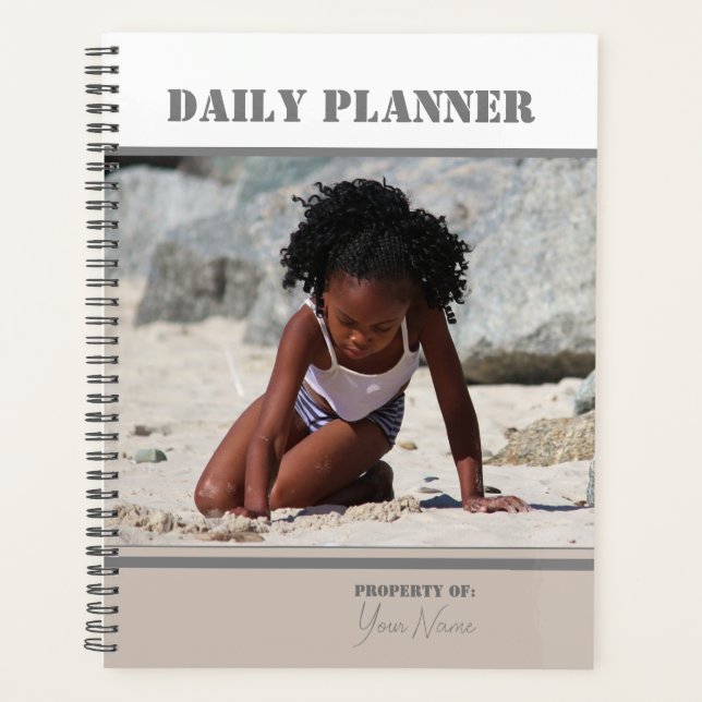 Agenda Daily Planner con fotos - HAMbWG (Anverso)