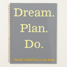 Agenda Daily Planner - Dream Plan Do Personalizado Editio
