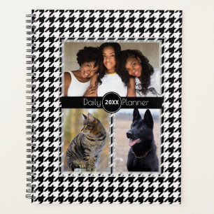 Agenda Daily Planner - Hounds Tooth - HAMbWG