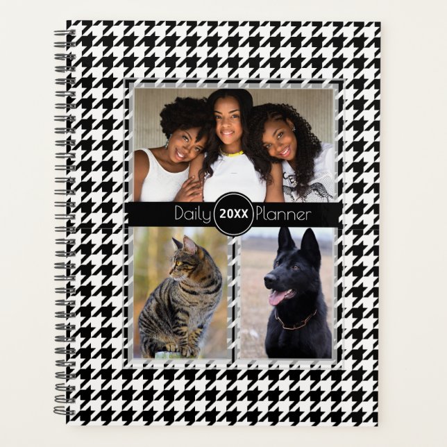 Agenda Daily Planner - Hounds Tooth - HAMbWG (Anverso)