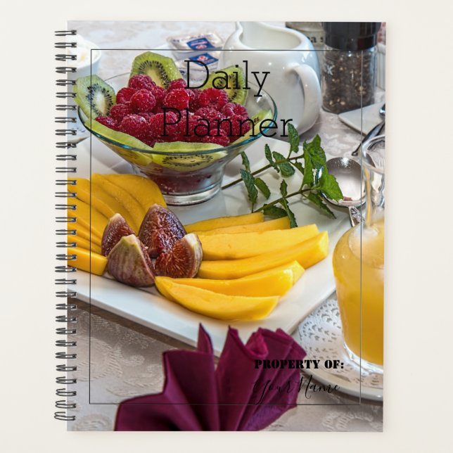 Agenda Daily Planner - Restaurante - HAMbWG (Anverso)