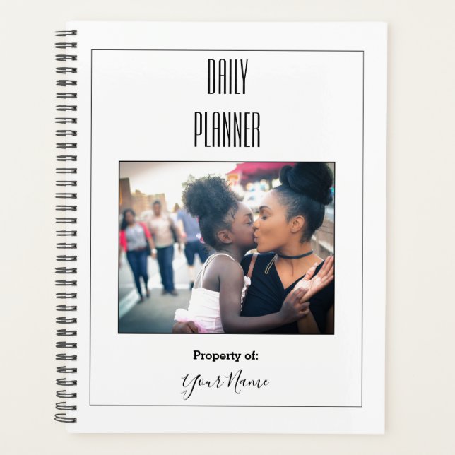 Agenda Daily Planner - Tus fotos - HAMbWG (Anverso)