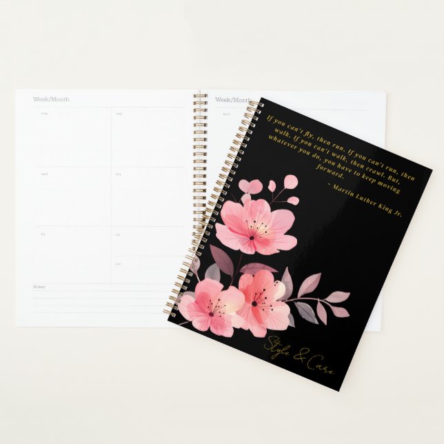Agenda Daily Wellness and Style Organizer with Fresh Desi (Demostración)