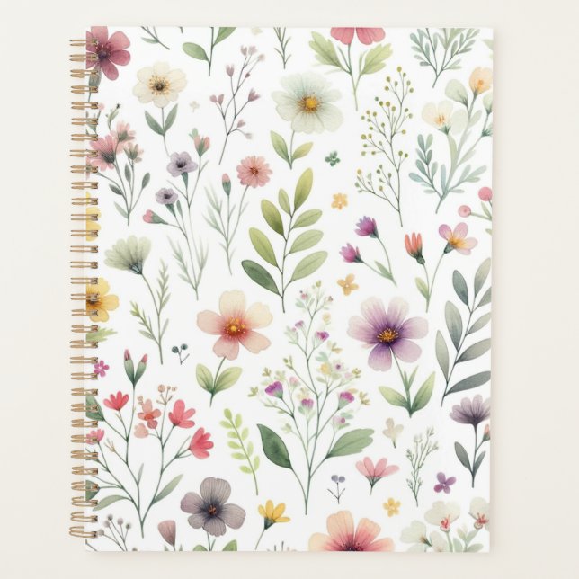 Agenda Dainty Wildflowers (Anverso)