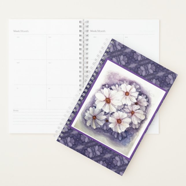 Agenda Daisies de Lavender de Pequeño Planner (Demostración)