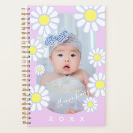 Agenda Daisy Simple Pastel Rosa Bebé