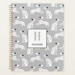 Agenda Dalmatian Dog Polka Dot Animal acuarela Niños<br><div class="desc">Patrón Dalmatian Dog Polka Dot Animal Watercolor Kids</div>