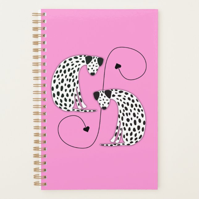 Agenda Dalmatian dogs Planner (Anverso)