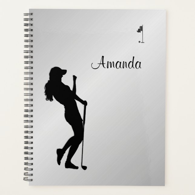 Agenda Damas Golfer Personal  (Anverso)