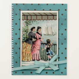Agenda Damas victorianas y Chica reproducción de cosechas