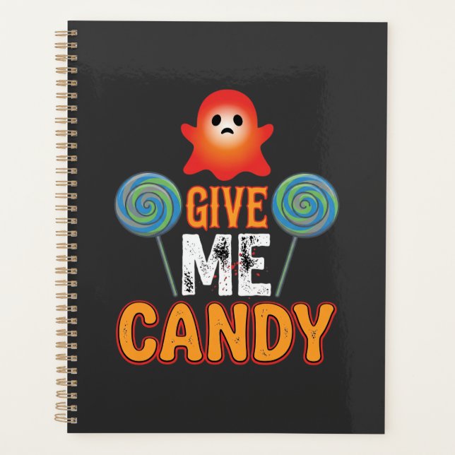 Agenda Dame Caramelo Fantasma de Halloween_1 (Anverso)