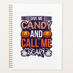 Agenda Dame Caramelo Llamada Fantasma Espeluznante de Hal