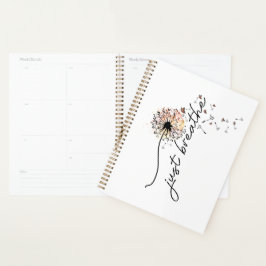 Agenda Dandelion Wish Planner Dreamy Sunset Butterflies
