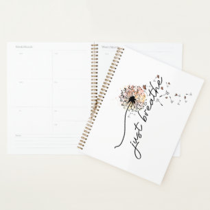 Agenda Dandelion Wish Planner Dreamy Sunset Butterflies