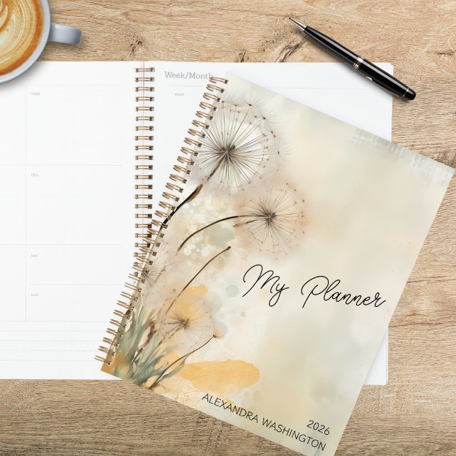 Agenda Dandelones Rústicos (Subido por el creador)