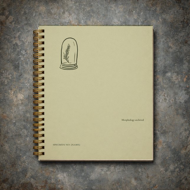 Agenda Dark Academia Botany Garden Reader Gift (Subido por el creador)