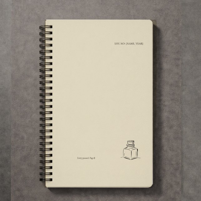 Agenda Dark Academia – ink pot Art | Introvert Gift Book  (Subido por el creador)