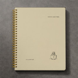 Agenda Dark Academia – ink pot Art | Introvert Gift Book