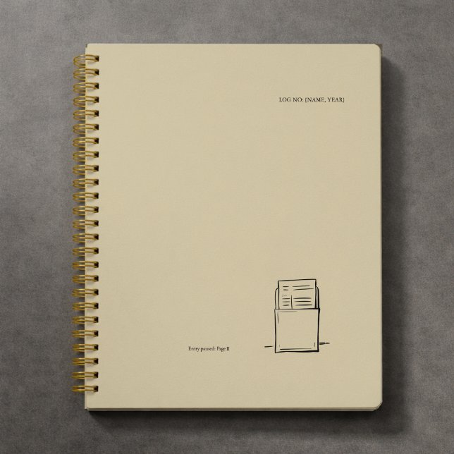 Agenda Dark Academia – Library Card motif for book lovers (Subido por el creador)