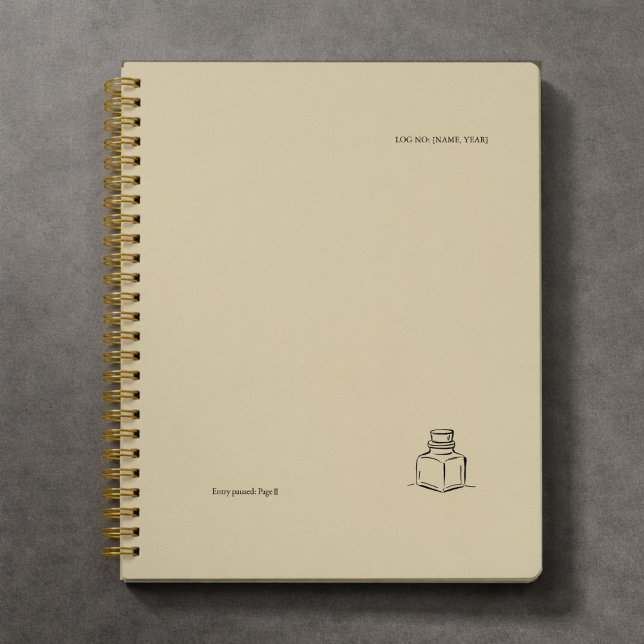 Agenda Dark Academia – tintero Arte | Libro de regalo par (Subido por el creador)
