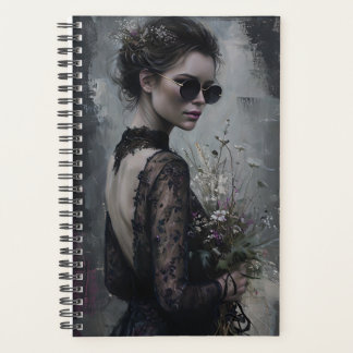 Agenda Dark Bride Gothic Fashion Planner