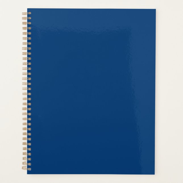 Agenda Dark Cerulean (Anverso)