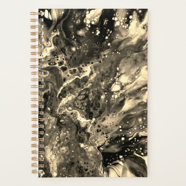Agenda d'artiste. Motif abstrait. Anetka (Anverso)