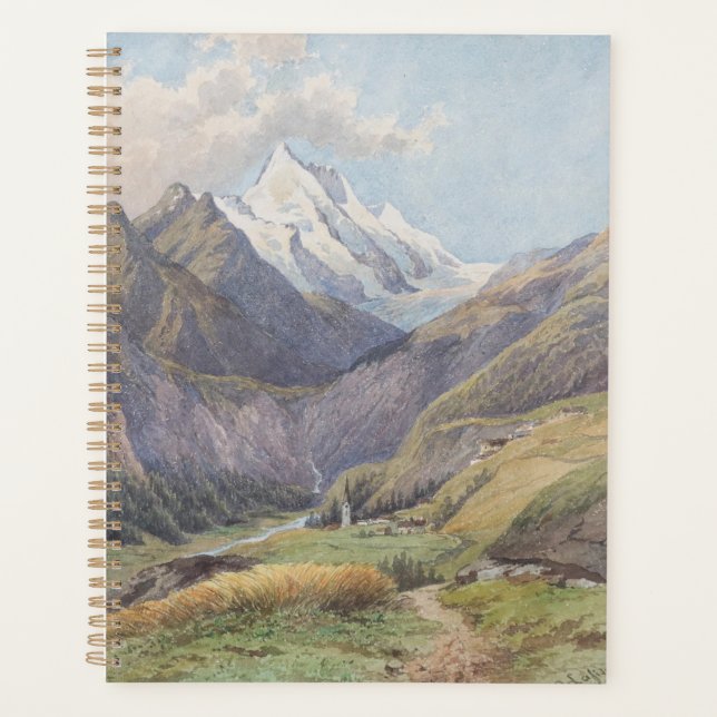 Agenda Das Mölltal mit dem Großglockner - Carl Lafite (Anverso)