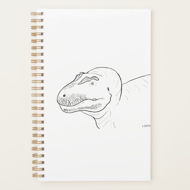 Agenda Daspletosaurus wilsoni Planner (Anverso)