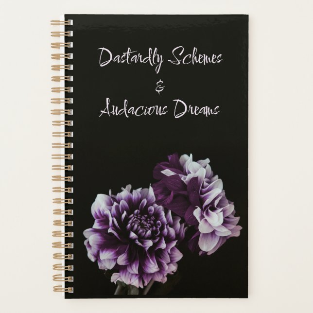 Agenda Dastardly y Audacious Planner (Anverso)