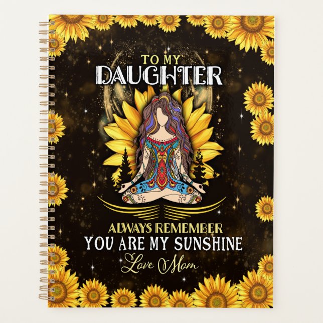 Agenda Daughter Lovers | A Mi Hija La Mamá De Amor (Anverso)