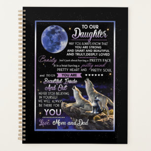 Agenda Daughter Lovers A Nuestra Hija Ama A Mamá Y A Pa