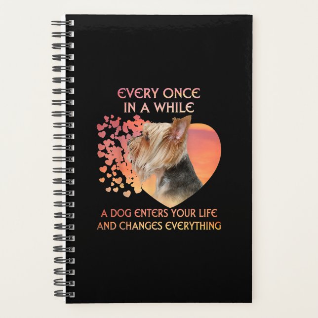 Agenda De Vez En Cuando Un Perro Entra En Yorkshire Lover (Anverso)