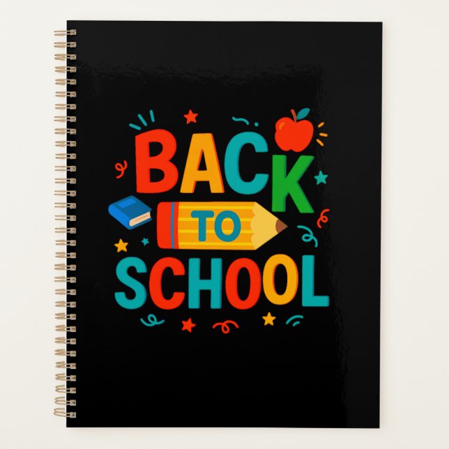 Agenda De vuelta a la escuela  (Anverso)