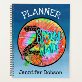 Agenda De vuelta a la escuela planificadora para segundo